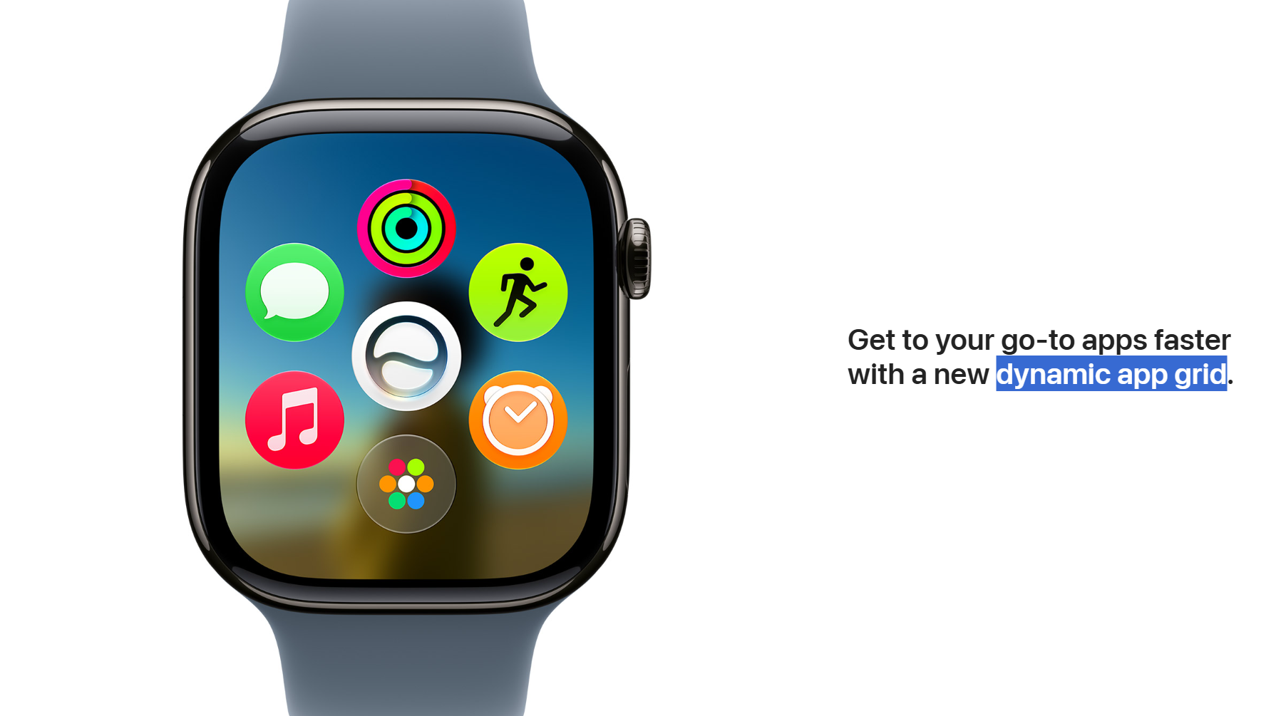 watchOS “dynamic app grid” 功能介绍 Keynote