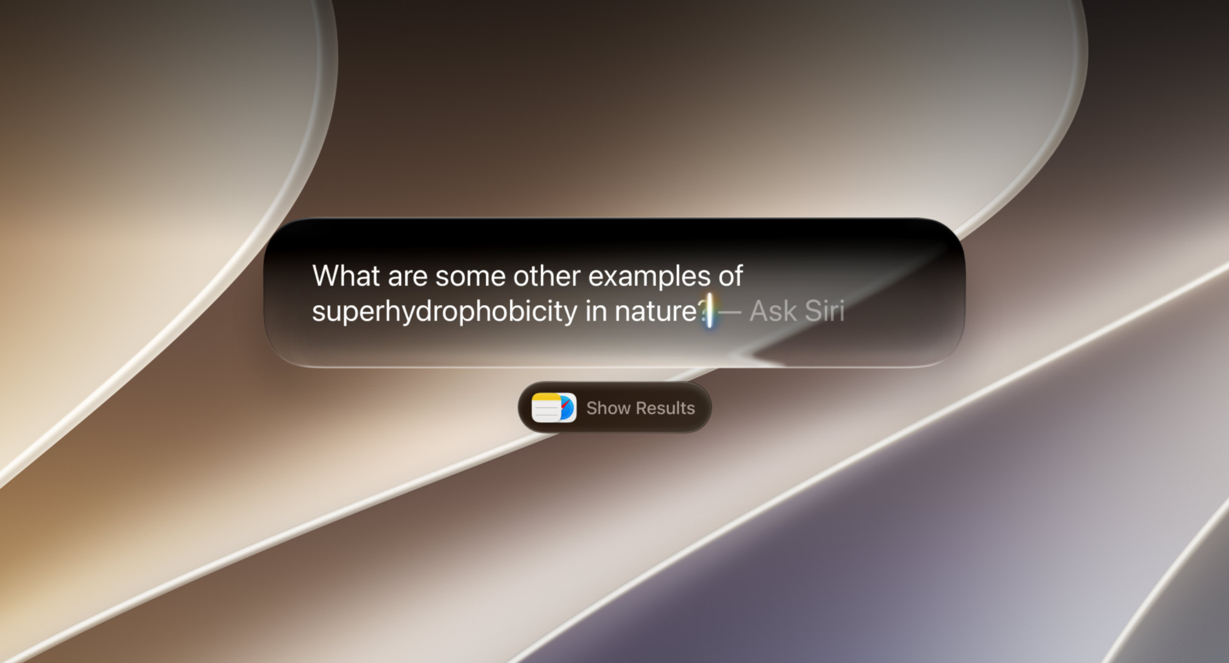 macOS 上的 Siri AI